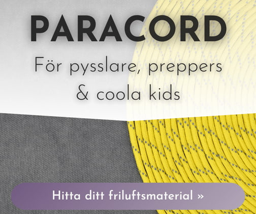 Paracord: För pysslare, preppers & coola kids. Hitta ditt friluftsmaterial!
