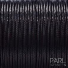 Vaxad polyestertråd 2,5mm, Svart (meter)