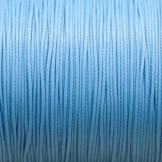 Vaxad polyestertråd Korea 0,5 mm, Klarblå (meter)