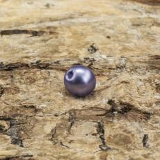 Vaxad glaspärla matt 4 mm, Syrén (60st)