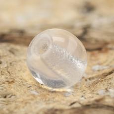 Glaspärla opal 4 mm, Vit Alabaster (60st)