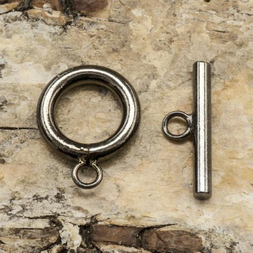 Stavlås 11x14 mm, Svart (5st)