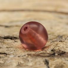Frostad glaspärla 6 mm, Bordeaux (40st)