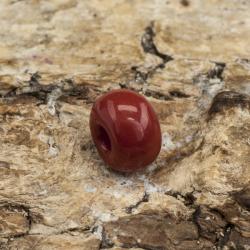 Seed Beads opak 5 mm, Mörkröd (20g)