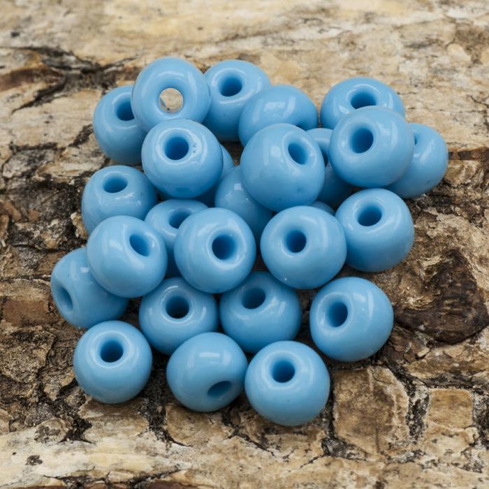 Seed Beads opak 5 mm, Havsbl (20g)
