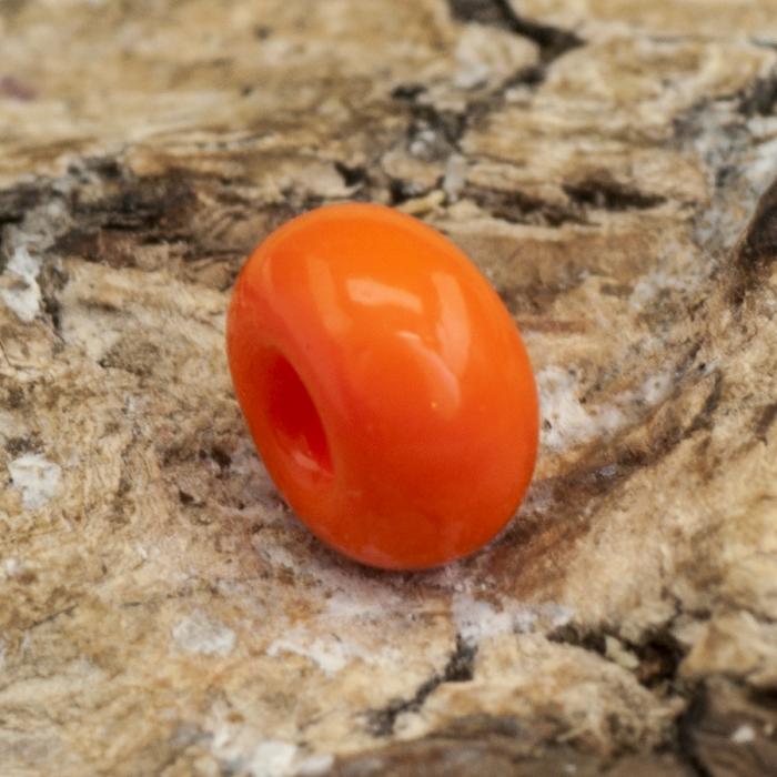 Seed Beads opak 5 mm, Mrkorange (20g)