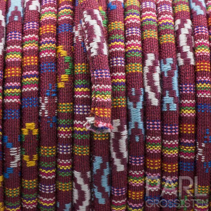 Textilband Inka 6 mm, Rd (meter)