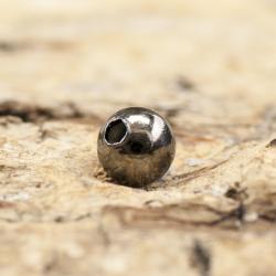Metallpärla Hematit 3 mm, Hematit (50st)
