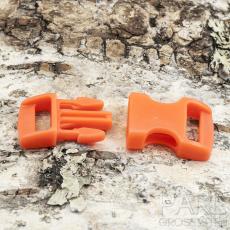 Lås Survival plast 29x15 mm, Orange (5st)