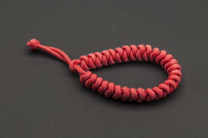Paracord 550, Fashion Light Red (meter)