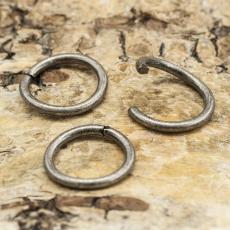 Ring öppningsbar 12 mm, Metallfärg (10st)
