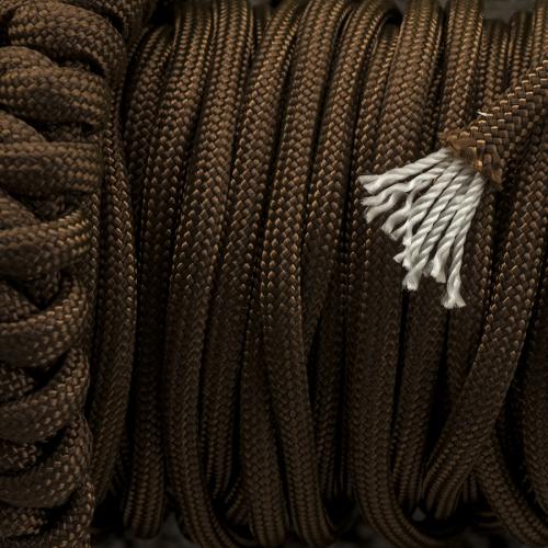 Paracord 550, Chocolate (meter)
