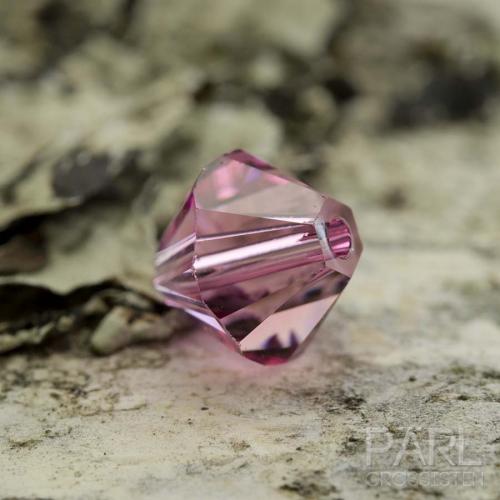 Swarovski bicone 6 mm, Rose (4st)
