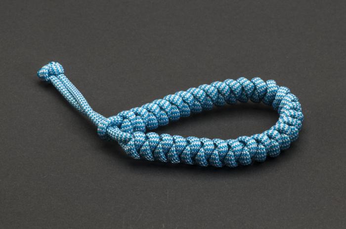 Paracord 550, Blue White Wave (meter)