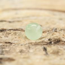 Pärla Malaysia jade 4 mm, Ljusgrön (10st)