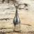 Berlock Vinflaska 8x28 mm, Antiksilver (st)