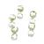 Swarovski Corona 5mm, Peridot (4st)