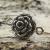 Magnetlås Blomma 20x13 mm, Platinafärg (st)