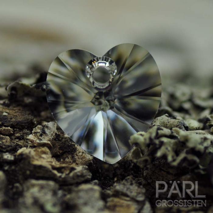 Swarovski hjrta10 mm, Crystal (st)