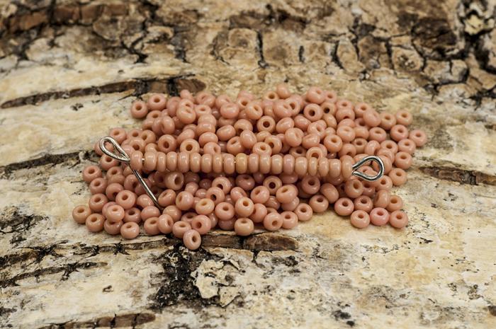 Seed Beads opak 2,6 mm, Aprikos (20g)