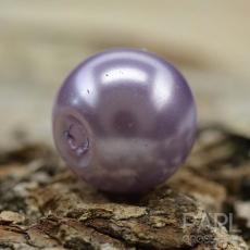 Vaxad glaspärla 8 mm, Lavendel (20st)