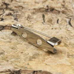 Broschnål 20x5 mm, Platinafärg (10st)