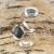 Cabochon glas 12 mm, Klar (10st)