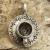 Berlock Kaffekopp 18x26 mm, Antiksilver (st)