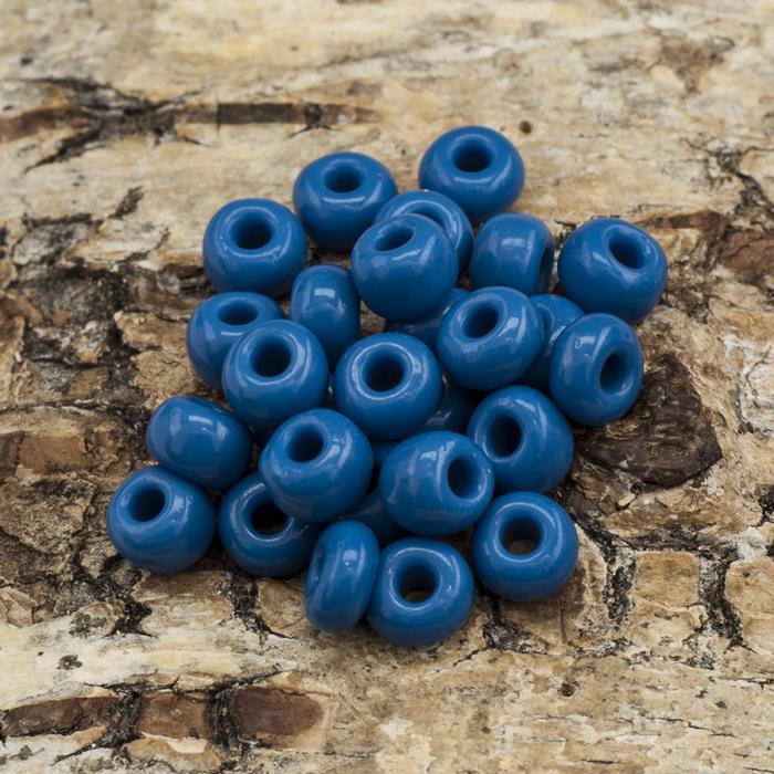 Seed Beads opak 5 mm, Mellanbl (20g)