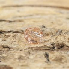 Glaspärla facetterad 3,5x4 mm, Gammelrosa (30st)