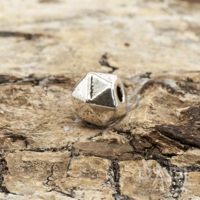 Mellandel Diamant 5x5 mm, Antiksilver (20st)