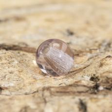 Glaspärla rund 4 mm, Ljuslila (60st)