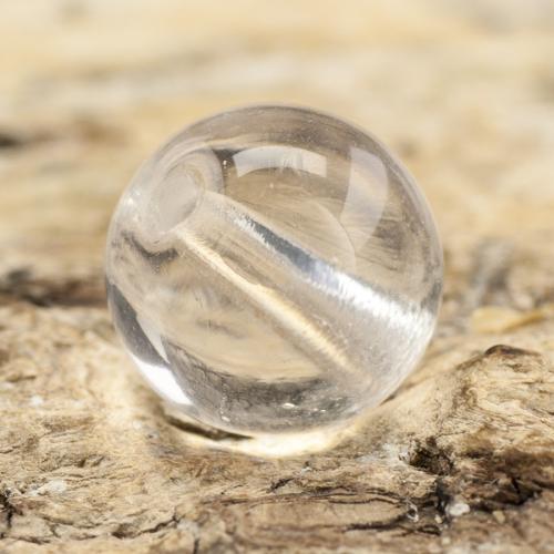 Glaspärla rund 8 mm, Klar (20st)