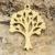 Berlock Tree of Life Guldpläterad 18K 25x33 mm