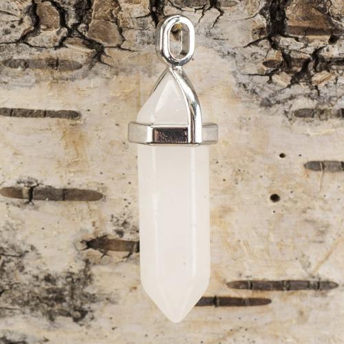 Hänge Bullet snökvarts 37-40x12 mm, Vit (st)