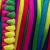 Paracord Rainbow, 4 mm, Flerfärgad (meter)