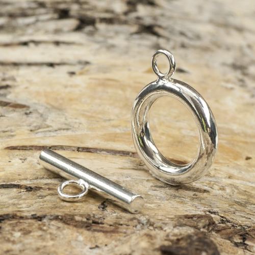 Stavlås 11x14 mm, Silverfärg (5st)
