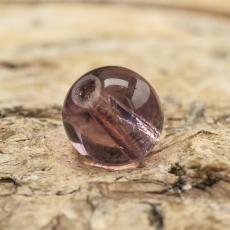 Glaspärla rund 6 mm, Lila (40st)