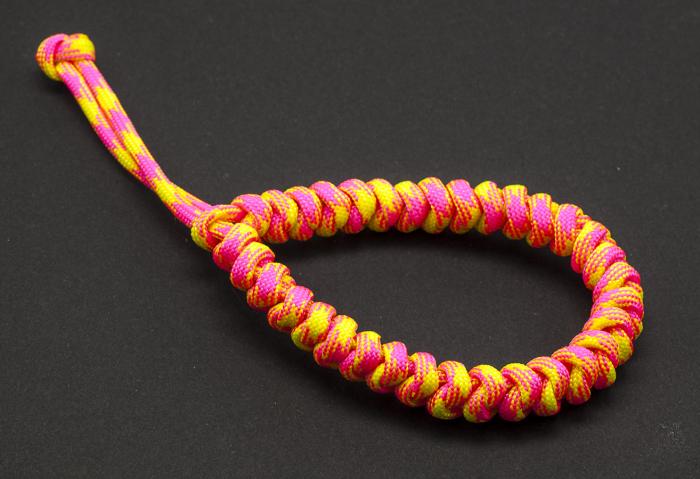 Paracord 550, Pink Yellow (meter)
