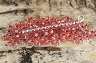 Seed Beads silverlined 2,6 mm, Rosé (20g)