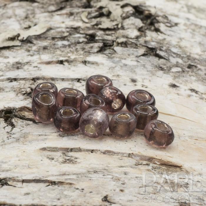 Seed bead silverlined 4 mm, Ljuslila (20gr)