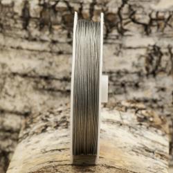 Plastöverdragen wire i Rostfritt stål "andra sortering" 0,45 mm (40m)