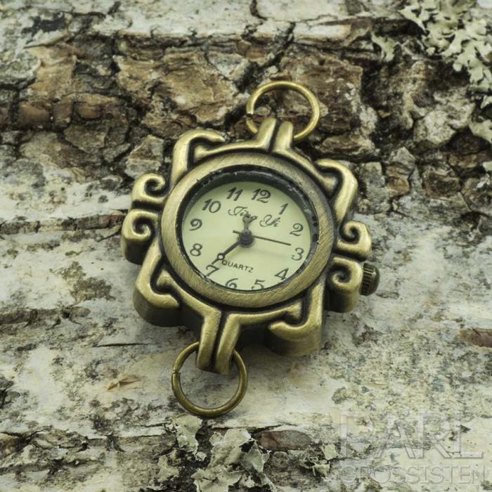 Romantisk klocka Dekor, Antikbrons (st)