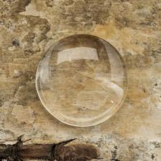 Cabochon Glas 14 mm, Klar (10st)