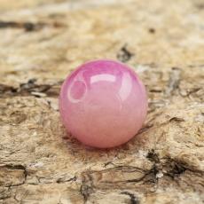 Pärla Malaysia jade 6 mm, Cerise/Rosa (10st)