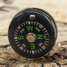 Kompass 15mm, svart (st)