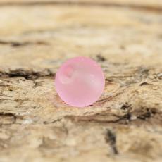 Frostad glaspärla 4 mm, Rosa (60st)