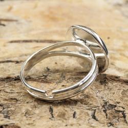 Ringstomme för cabochon 12 mm, Silverfärg (st)