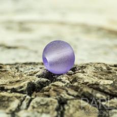 Frostad glaspärla 4 mm, Lila (60st)