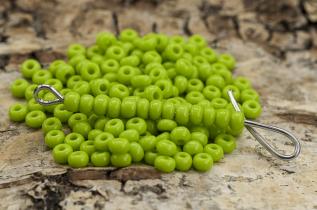 Seed Beads opak 2,6 mm, Lime (20g)